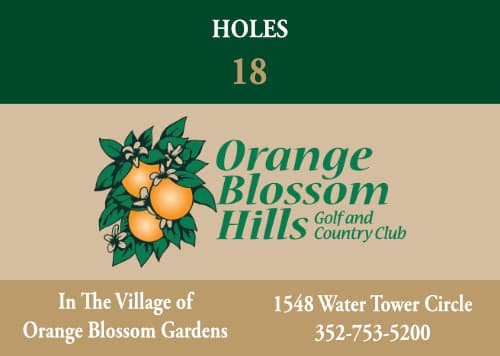 Orange Blossom Hills golf course