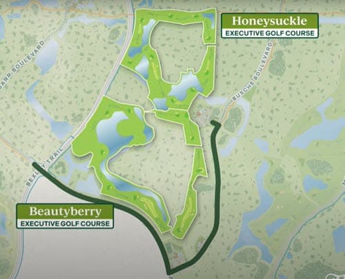 Honeysuckle golf course